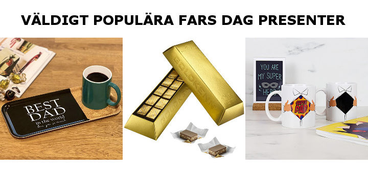 Fars dag present - Tips utvalda från experter på gåvor